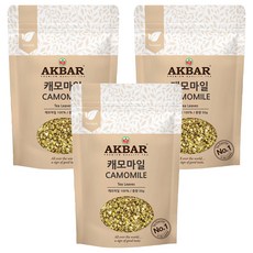 AKBAR 阿克巴 洋甘菊花草茶, 50g, 1包, 3包