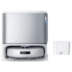 나르왈 Freo Z Ultra 스마트 AI 올인원 듀얼 RGB 카메라 흡입 물걸레 겸용 로봇청소기 + 직배수 키트3.0 세트 방문설치, YJCC017, 화이트