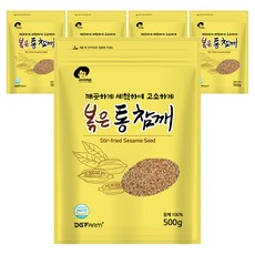 uncletak 焙炒全芝麻, 500g, 5個