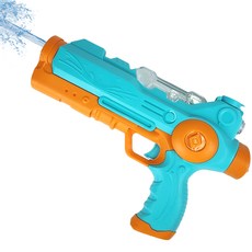 YeSaem 自動雷霆風暴水槍 電動水槍, 薄荷 + 橘色