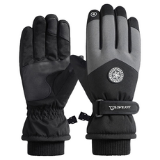 GOLOV.EJOy SK15 滑雪手套, 黑色, 1雙, 掌圍22cm 中指長8cm