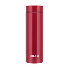 HiKaRi 슬림 미니 보온보냉 스텐 텀블러, 레드, 300ml, 1개