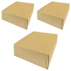 Pomei 博美 抽屜盒(大), 無印牛皮, 3組