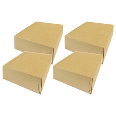 Pomei 博美 抽屜盒(大), 無印牛皮, 4組