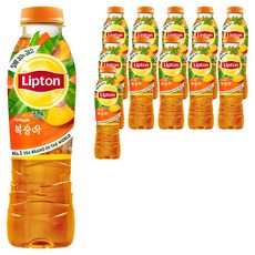 Lipton 立頓 水蜜桃冰茶, 500ml, 12個