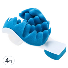 Elothems 軟式頸部伸展器 混合色, 4個