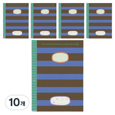 heLLo MORIS Pierre 高年級橫線筆記本, 10個, 混合顏色