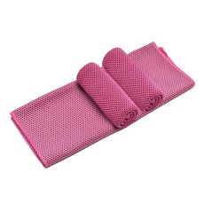 IGNAS 涼感毛巾 30x90, 09 玫瑰, 3個