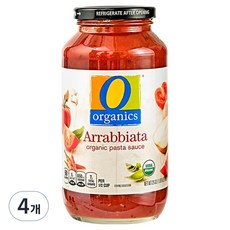 O organics 義大利麵香辣茄醬, 709g, 4個