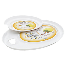 MIJELLO 美捷樂 Ellipse S 壓顏用免洗蛋形調色盤, 無格數, 1個