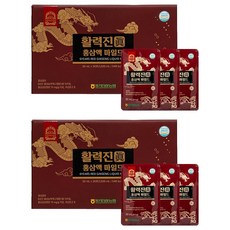 Korean Red Ginseng Mild 6年根真紅蔘濃縮飲 30包入, 1.5L, 2個