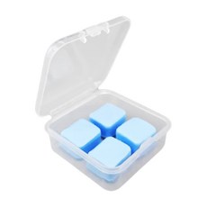 靜舒眠 矽膠耳塞 天空蔚藍 100%矽膠, 1組, 4個