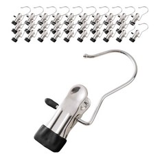 DOSell 多功能防滑單夾衣架, 60個, 黑色