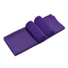 이그나스 쿨링 냉감 타월 30x90, 퍼플, 3개