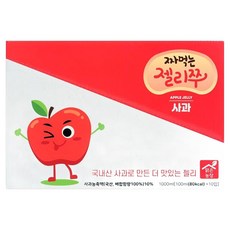 Pure Farm 蒟蒻果凍飲 蘋果風味 10入, 1000ml, 1盒