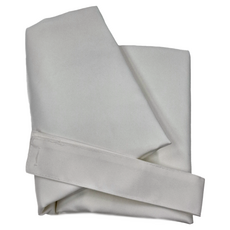 Casa Bella 美麗家居 防曬透光美式簡約功能型窗簾, 132 x 213cm, 純白色