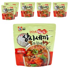 물샘 삼시세끼 김치찌개 라면밥, 110g, 6개