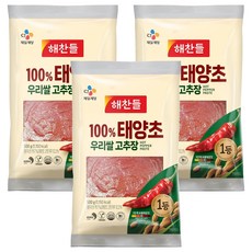 CJ Haechandle 好餐得 韓國米辣椒醬, 500g, 3個