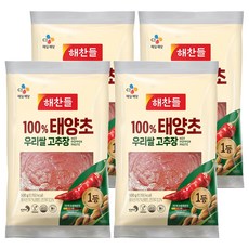 CJ Haechandle 好餐得 韓國米辣椒醬, 500g, 4個