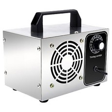 FJ 家用空氣淨化臭氧機, 110V, 適用面積61平方米以上, 智能定時60分鐘, BR7, 銀色