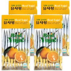 해맑음 그대로 갈아만든 유자청 스틱, 4개, 10개입, 42g