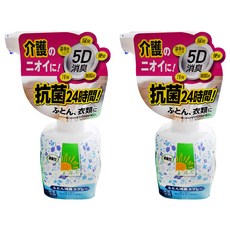 ST 雞仔牌 布類製品消臭力噴霧 抗尿味體臭, 潔淨皂香, 370ml, 2瓶