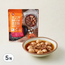 정원 소고기 메추리알 장조림, 400g, 5개