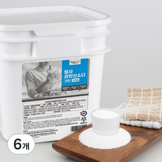 탐사 과탄산소다 버킷, 5kg, 6개