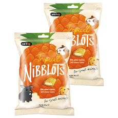 VETIQ 唯愛Q NiBBLOTS 小動物化毛餡餅 熱帶水果口味, 30g, 2包