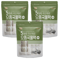 농협 으뜸 국물팩 20p, 400g, 3개