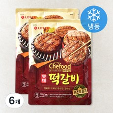 Chefood 떡갈비 (냉동), 265g, 6개