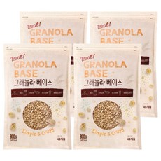 동서 그래놀라 베이스, 4개, 800g