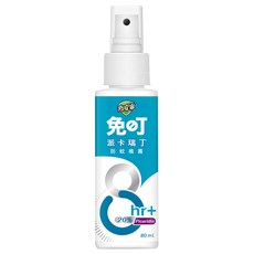 夜安寧 免叮派卡瑞丁防蚊噴霧, 80ml, 1罐