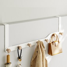 Omattang Cozy 7鉤門上掛衣架, 混合色, 1個