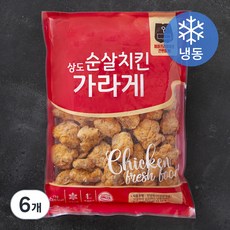 상도 순살치킨 가라게 (냉동), 1kg, 6개