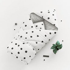 moms nature 幼兒用四季60支純棉包巾