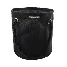 THE ZAKKA 網狀圓形沐浴袋, 1個, 深黑色
