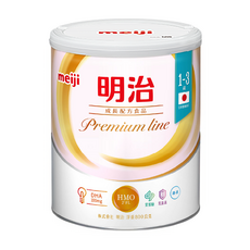 meiji 明治 成長配方食品奶粉 premium line 1至3歲, 1個, 800g