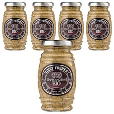 LOUIT FRERES 路易斐烈 全麥芥末醬, 130g, 5個