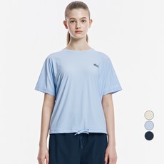 SKECHERS 女款超涼感經編短袖T恤 SL3WTCFM06, 天藍色