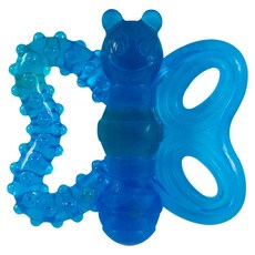 Petmate JW 響亮蝴蝶 耐嚼玩具, 藍色, 1個