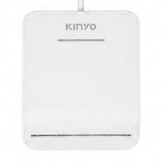 Kinyo 晶片讀卡機 1.6m, KCR-6156, 白色, 1個
