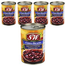 S&W 辣豆, 5個, 400g