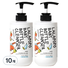 케이맘 랄라포포 젖병식기세정제 액상형 쿨라임향, 500ml, 10개