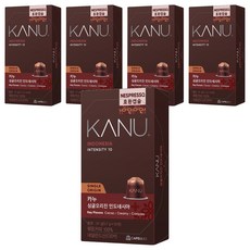 카누 싱글오리진 인도네시아 네스프레소 호환 캡슐커피, 5.7g, 10개입, 5개