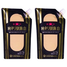 九鬼 星印純胡麻醬 SP白, 1kg, 2包