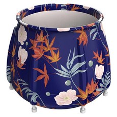 摺疊泡澡桶, 浴桶配件齊全，星月/藍鹿/楓葉, 70 x 65cm, 1個