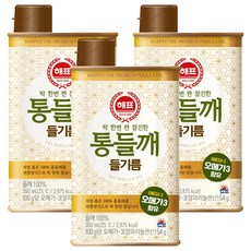 Haepyo 全粒紫蘇籽油, 3個, 350ml