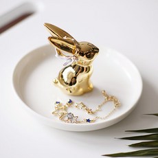 Pickypicks 兔子造型飾品置物托盤, A類型