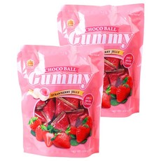 이메이 구미초코볼 스트로베리맛, 238g, 2개